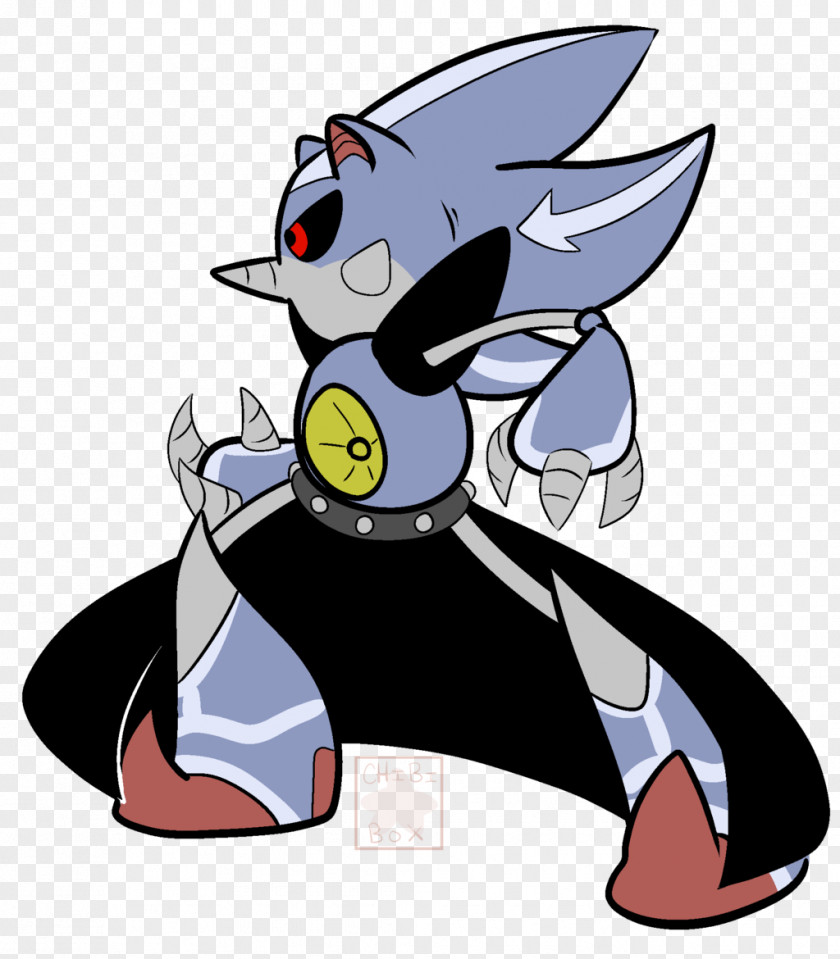 Metal Sonic Battle Character Clip Art PNG