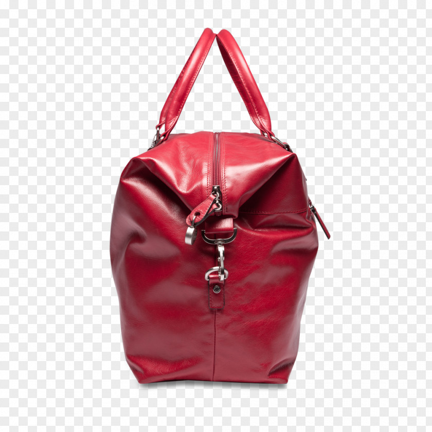 Travel Weekend Handbag Leather PICARD Red PNG