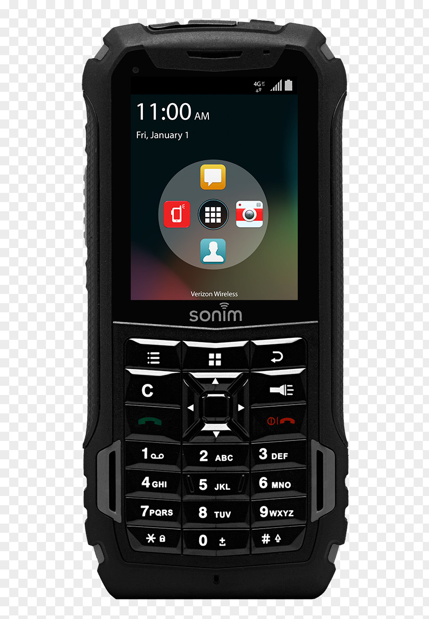 Verizon Wireless Sonim Technologies Feature Phone Push-to-talk LTE PNG