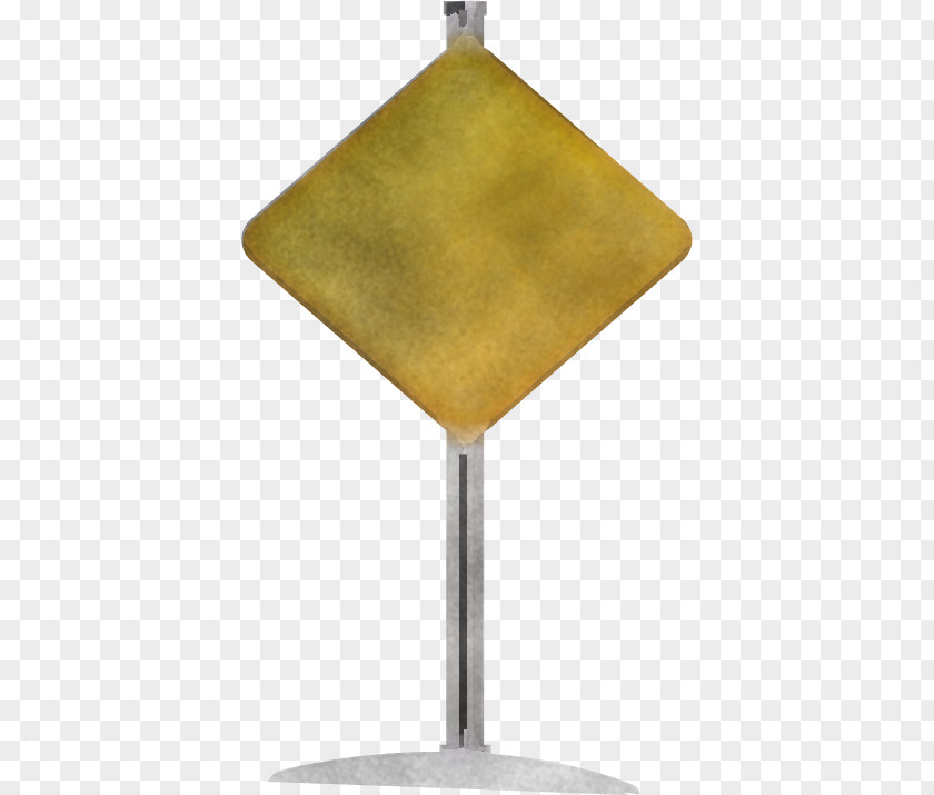 Yellow Green Table Leaf Lamp PNG