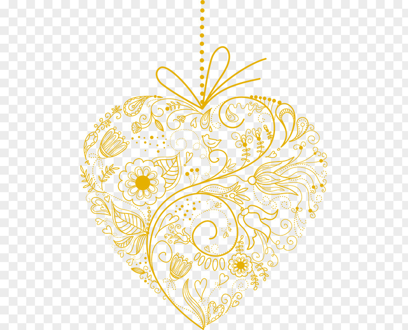 Yellow Simple Flower Vintage Decorative Pattern Drawing Embroidery Icon PNG