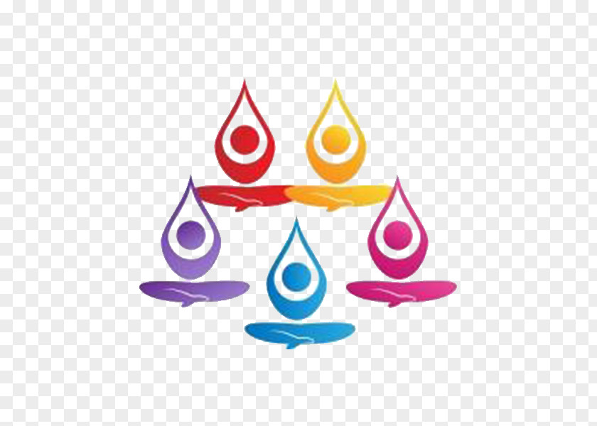 Yoga Drops Logo Royalty-free Illustration PNG