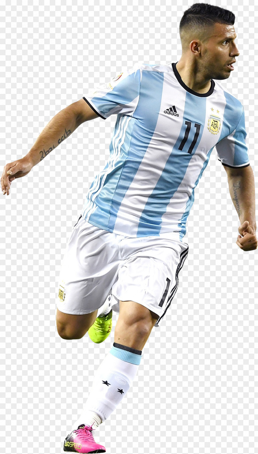 Aguero Argentina Sergio Agüero 2018 World Cup National Football Team Manchester City F.C. Jersey PNG
