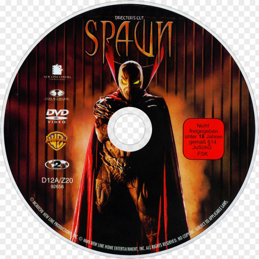 CD COVER Spawn Jason Wynn Film Actor Thriller PNG