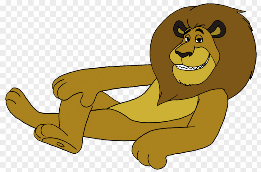 King Of Animals Alex Asiatic Lion Simba Drawing PNG