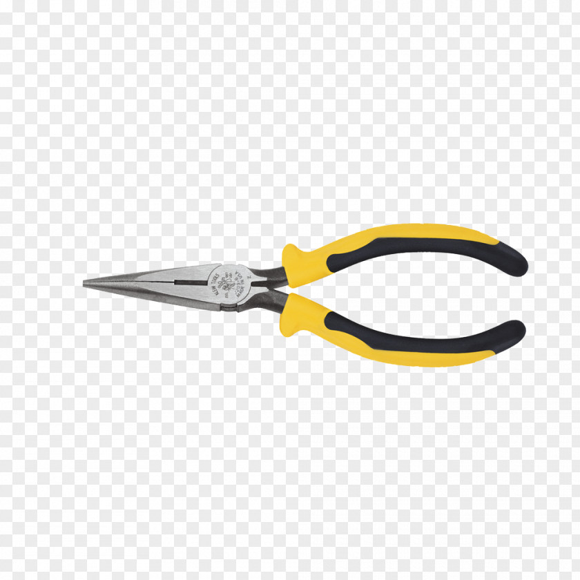 Long Nose Needle-nose Pliers Klein Tools Hand Tool Round-nose PNG