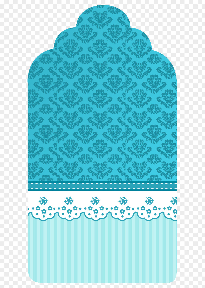 Teal Turquoise Birthday Party Background PNG