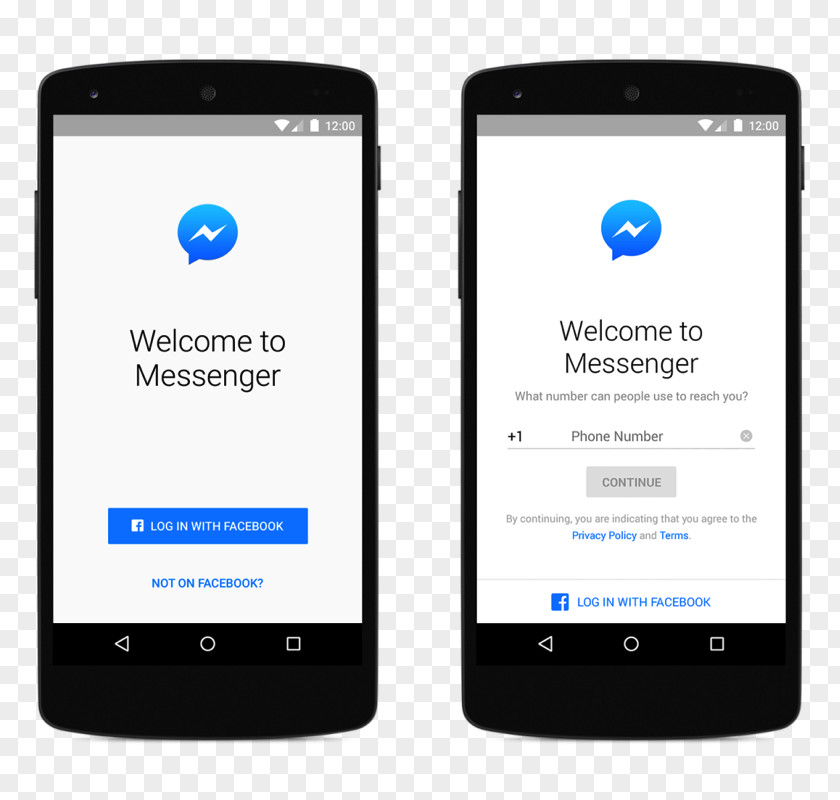 Calling Screen Facebook Messenger Login Messaging Apps PNG