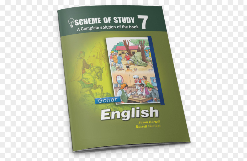 English Class Publishing Book Information Brochure PNG