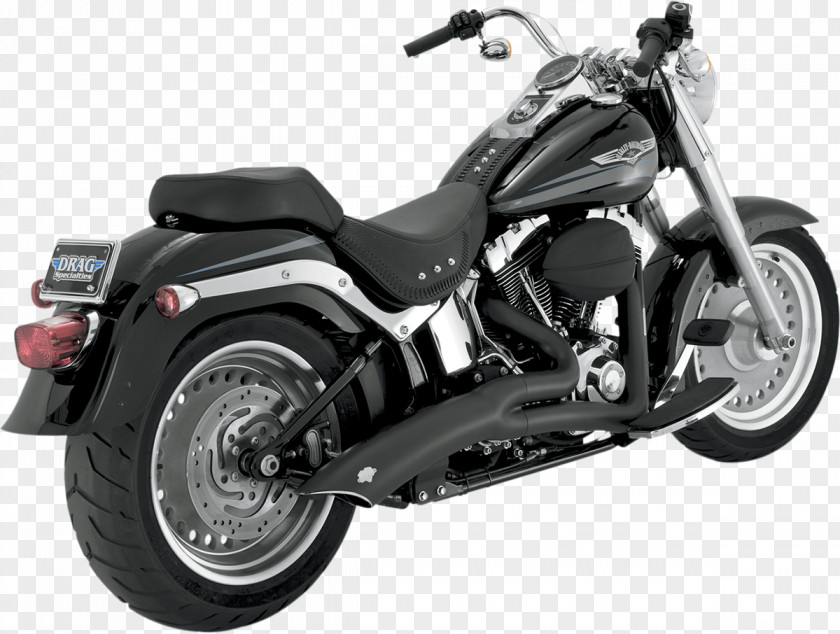 Exhaust System Harley-Davidson Super Glide Sportster Softail PNG