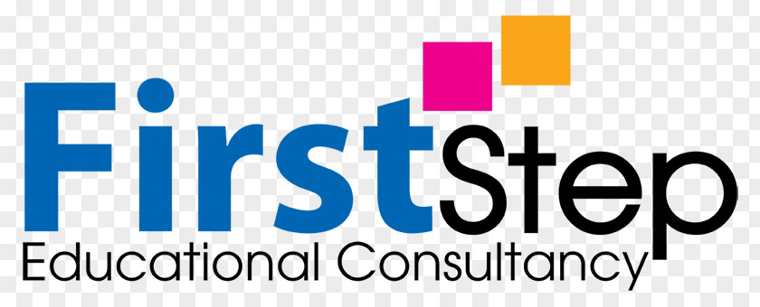 First Step Logo Organization Educational Consultant PNG