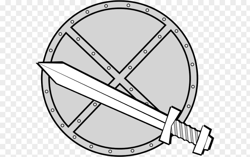 Shield Weapon Sword Clip Art PNG