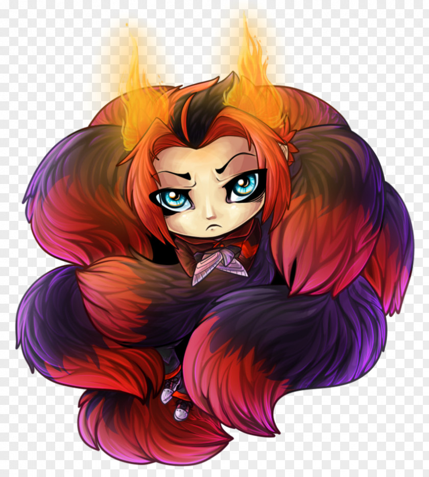 Vintage Satanic Demon Art Illustration Vertebrate Legendary Creature Cartoon Hair PNG