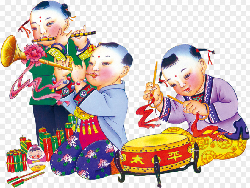 Berge Chinese New Year Fai Chun Fu Caishen Firecracker PNG