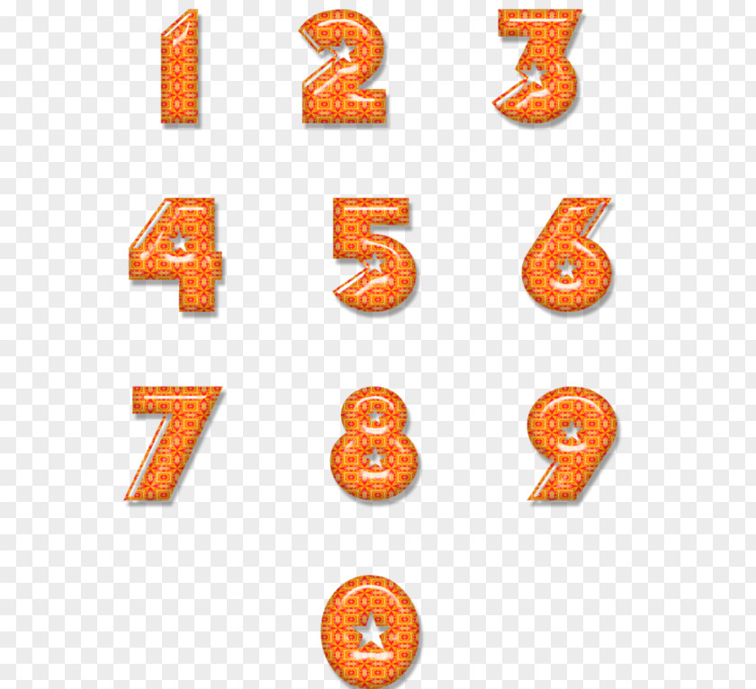 Diamond Numbers Number Orange S.A. PNG