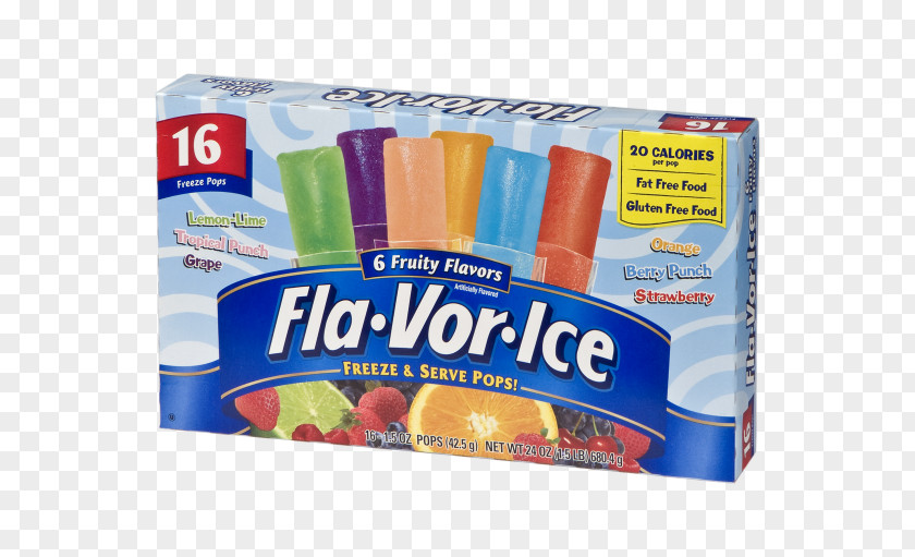 Ice Pop Italian Fla-Vor-Ice Flavor Freezie PNG