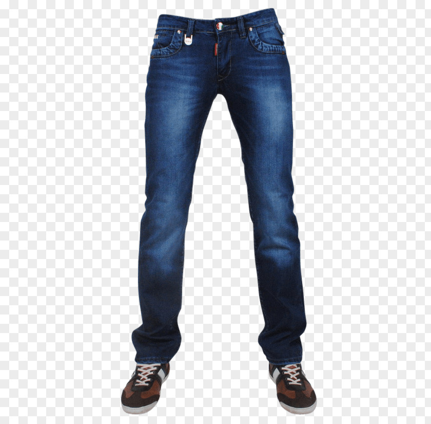 Jeans T-shirt Blue Slim-fit Pants PNG