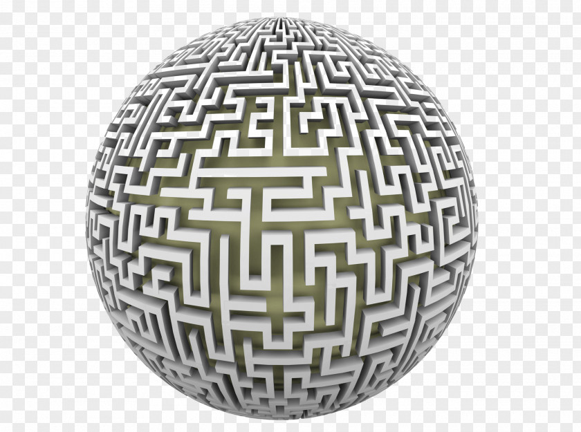 Labyrinth Maze Drawing PNG