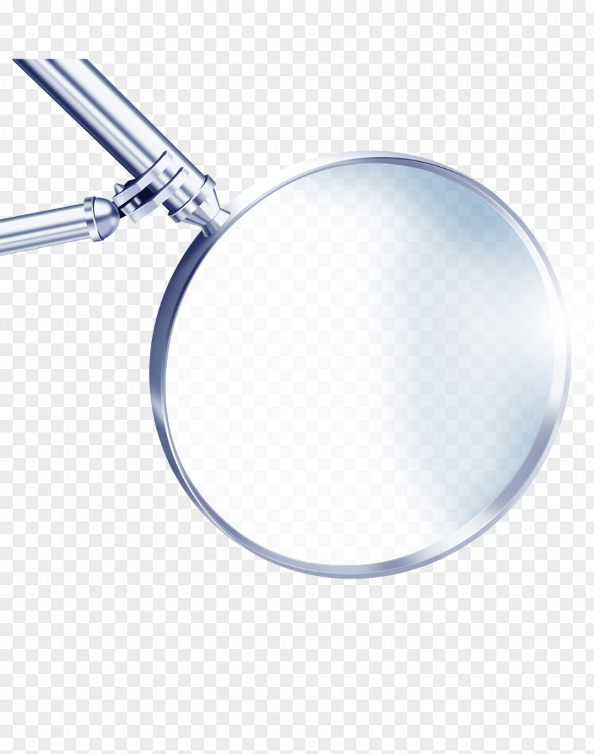 Metal Magnifying Glass PNG