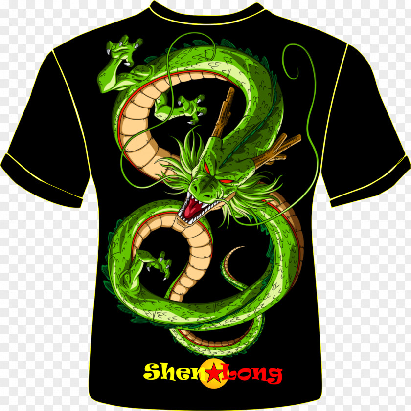 Shen Long Shenron Goku Porunga Gohan Bulma PNG