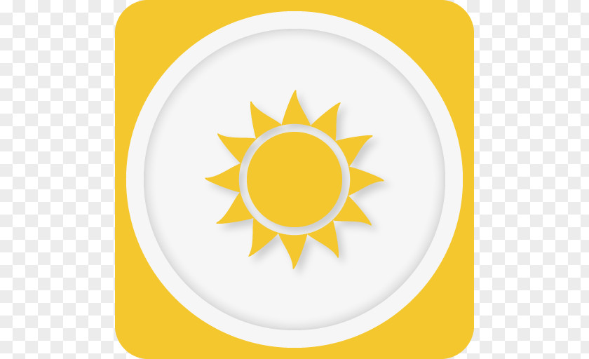 Sun Symbol Yellow Clip Art PNG