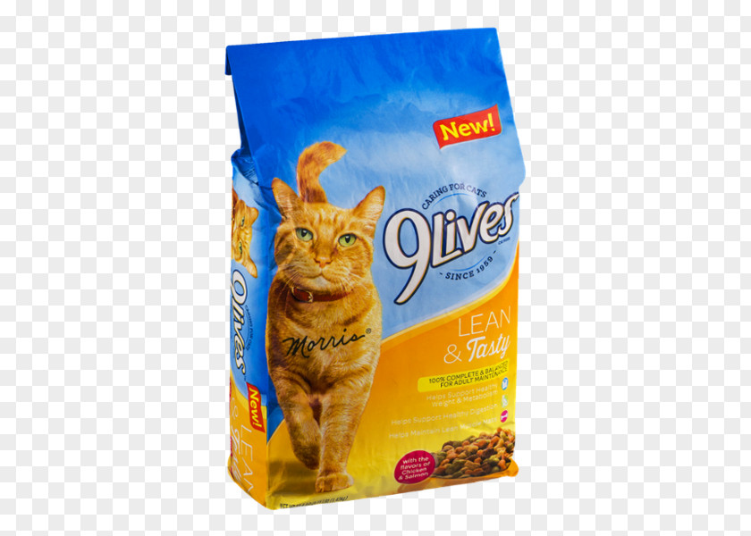 Cat Breakfast Cereal Food 9Lives PNG