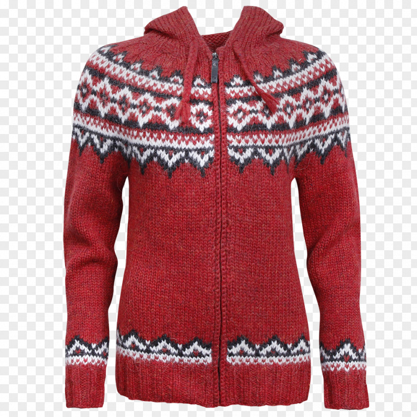Girls Wool Jacket With Hood Sweater Clothing Cardigan Zipper Knitting PNG