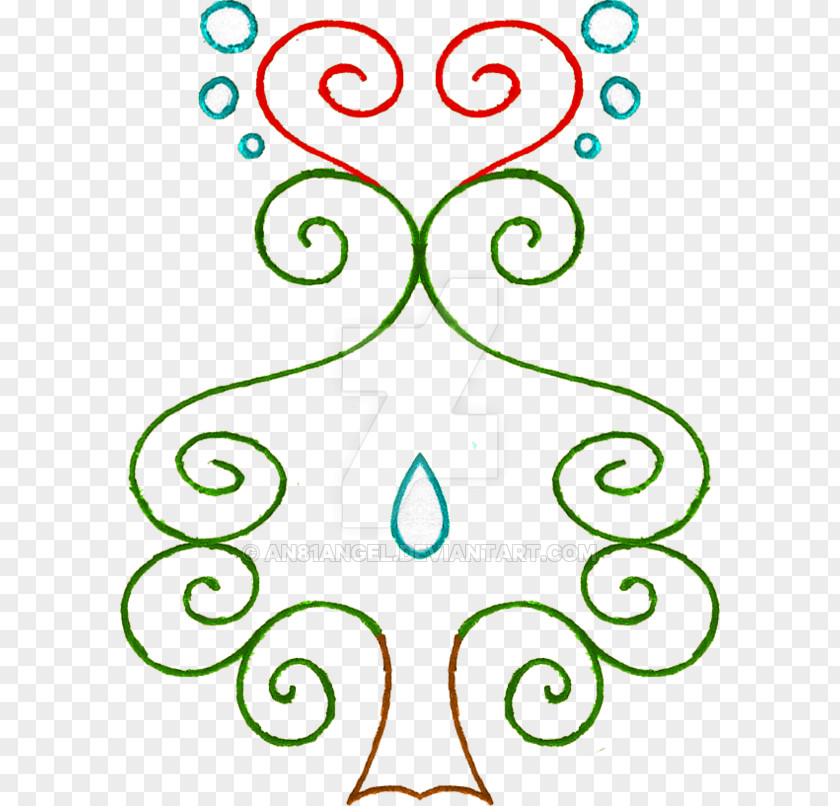 Love Tree Circle Point Leaf Clip Art PNG