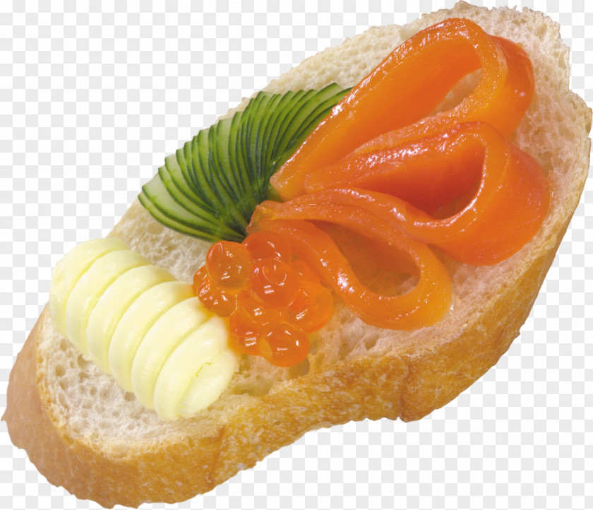 Sandwich Image Butterbrot Hamburger Canapé Fish As Food Red Caviar PNG