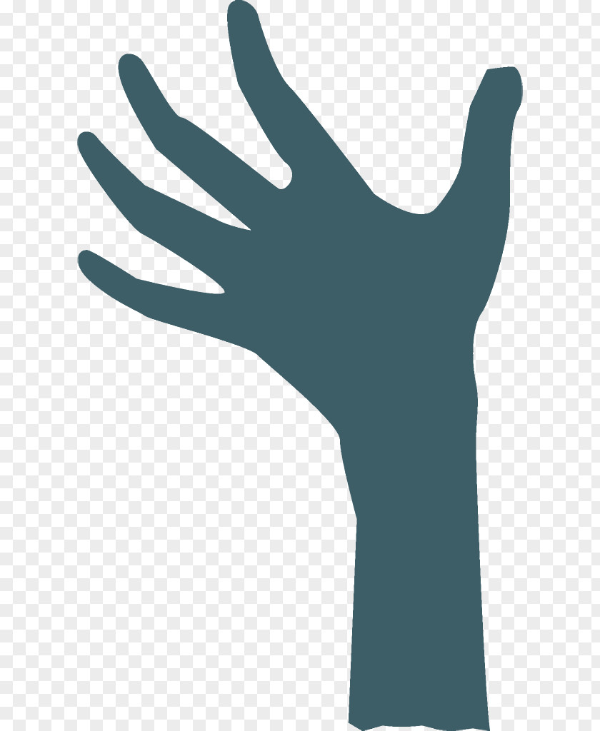 Sign Language Wrist Death Hand Halloween PNG