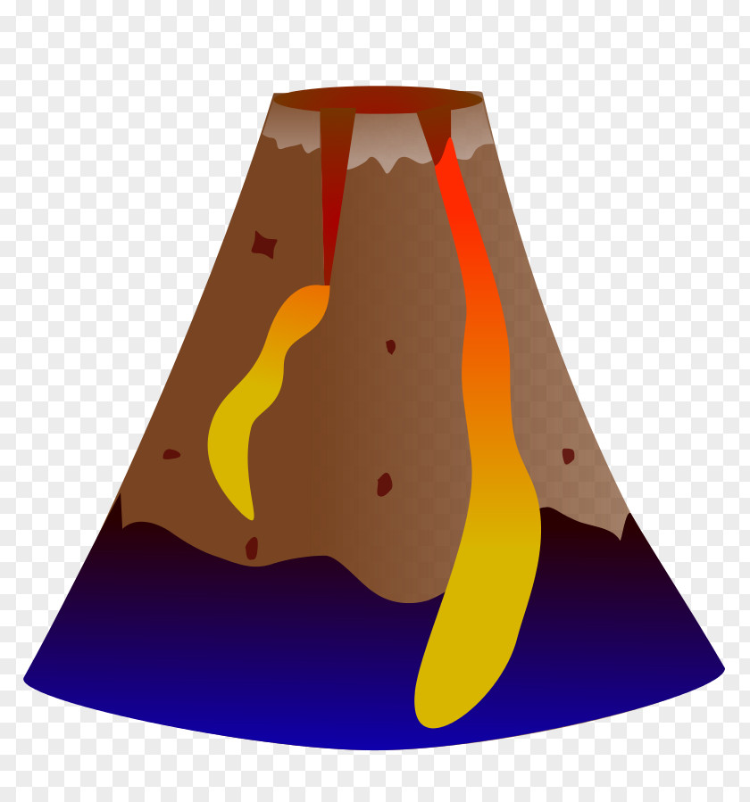 Volcano Clip Art Openclipart Vector Graphics PNG