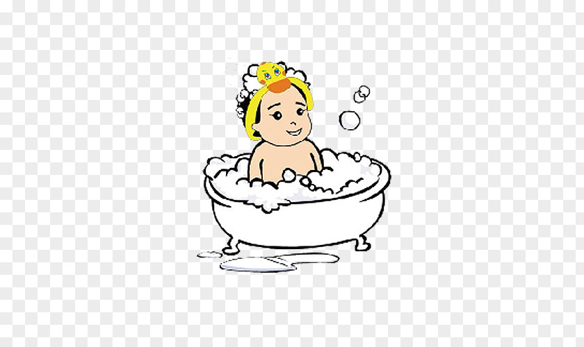 Baby Bath Foam Picture Material Bathing Clip Art PNG