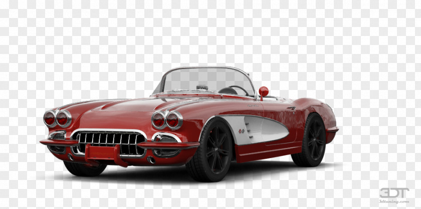 Car Sports Convertible Model Vintage PNG