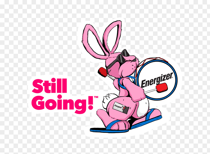 Energizer Bunny Logo Sticker PNG