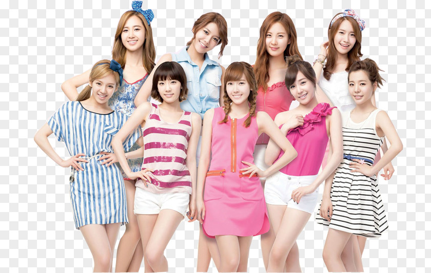 Girls Girls' Generation & Peace High-definition Video PNG