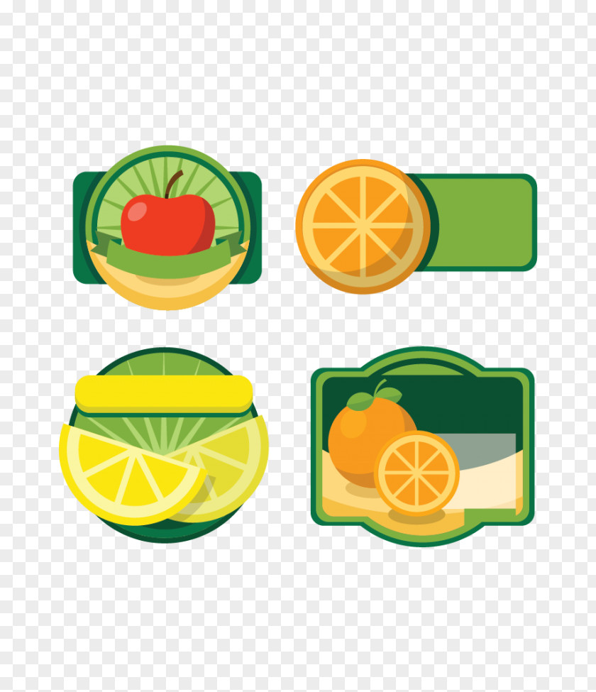 Lunch Buddies Brand Lemon Juice Design Fruit Logo PNG