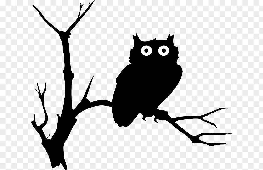 Owl Silhouette Drawing Clip Art PNG