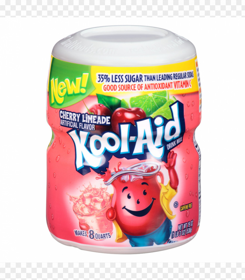 Punch Kool-Aid Drink Mix Limeade Fizzy Drinks PNG