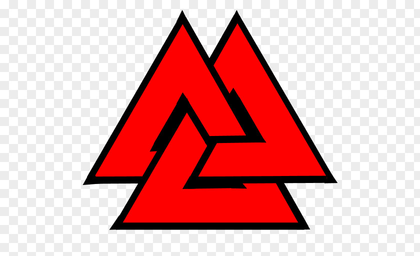 Valknut Odin Triquetra Symbol Old Norse PNG
