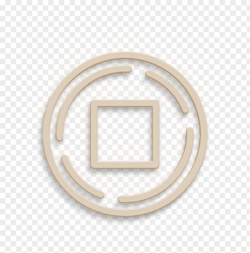 Chinese Icon China Coin PNG