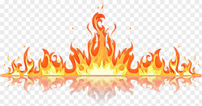 Flame Fire Text Heat Font PNG