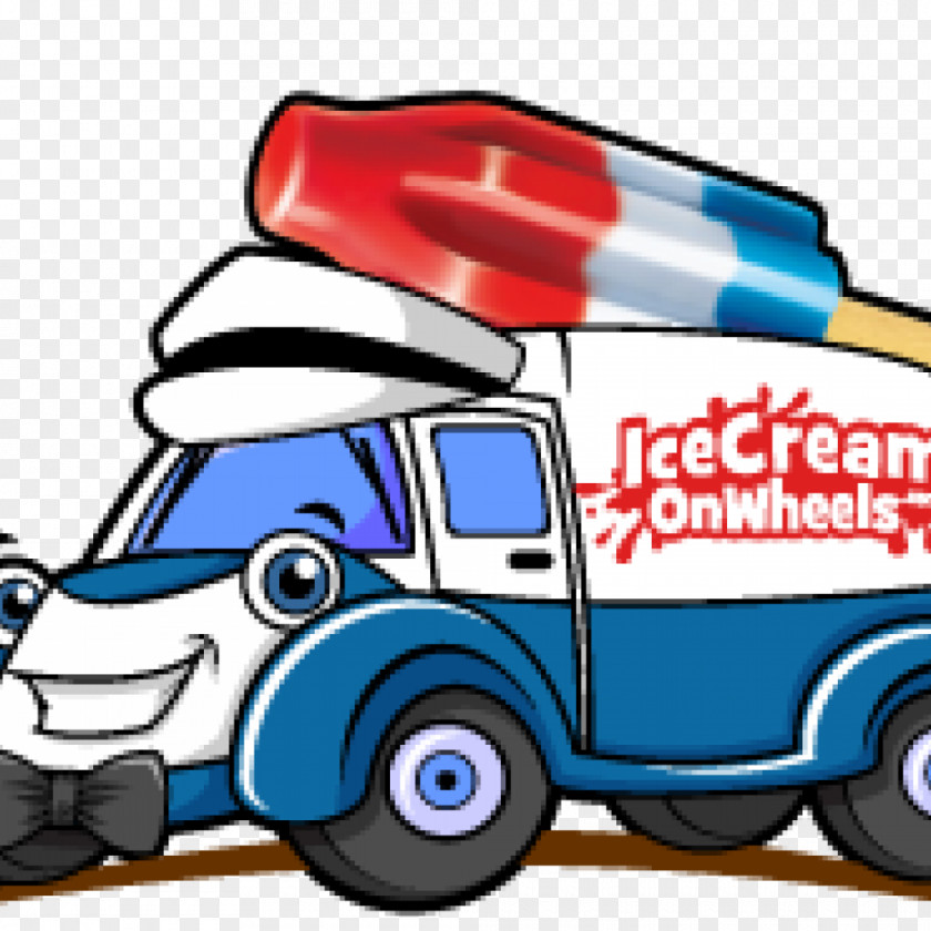 Ice Cream Truck Car Van Food PNG