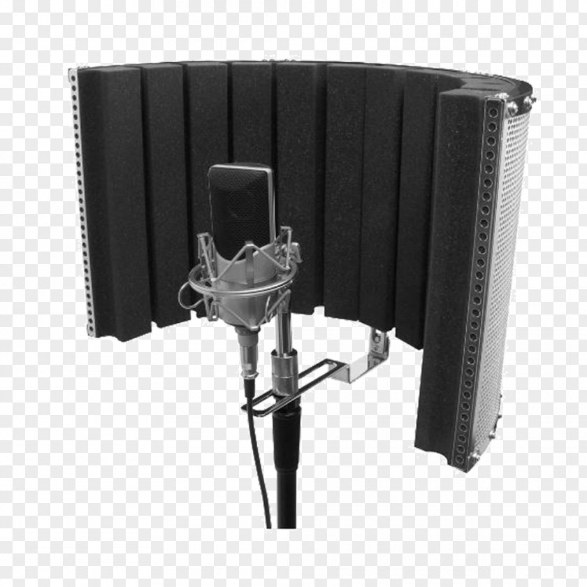 Microphone Stands Pop Filter Recording Studio Stage PNG