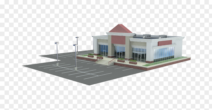 Parking Lot Commercial Building Retail Micro Grocery Store Shopping Centre PNG