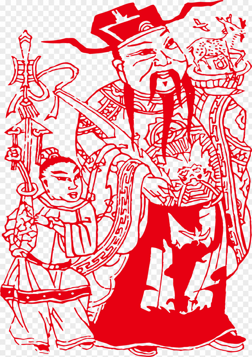Chinese God Of Wealth Caishen Budaya Tionghoa U7384u575bu771fu541b PNG
