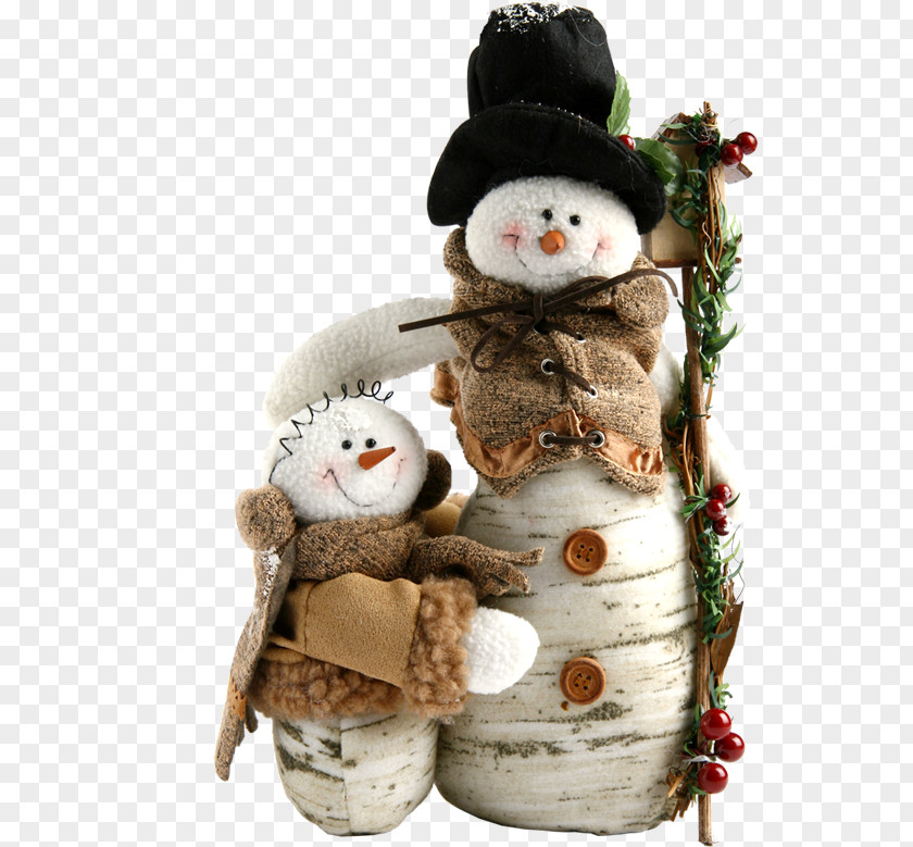 Christmas Snowman Puppet Santa Claus Gift PNG