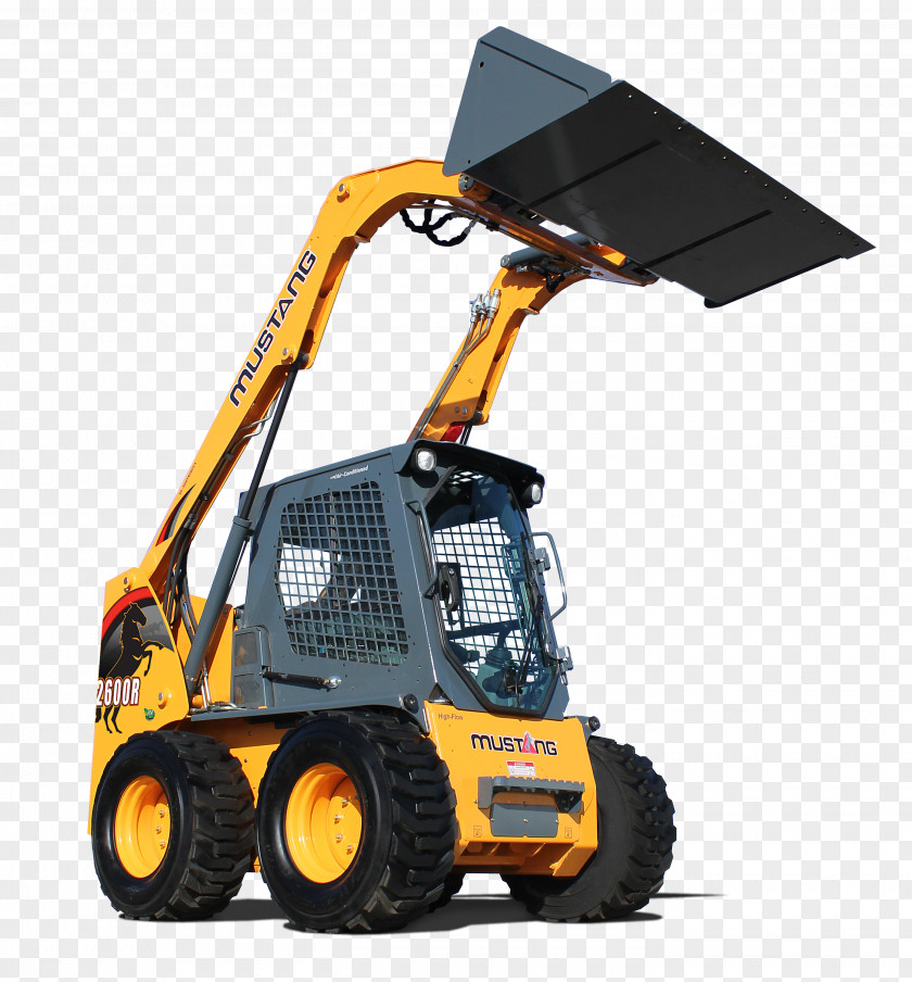Excavator Tracked Loader Heavy Machinery Architectural Engineering Skid-steer PNG