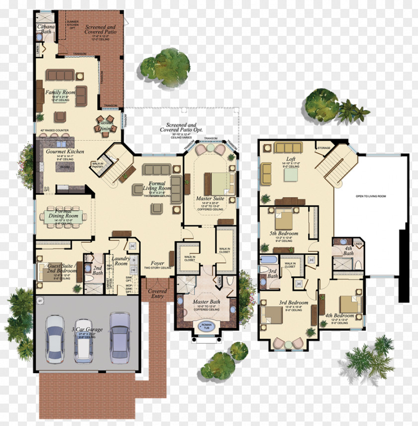 House Floor Plan Bonita Springs Naples PNG