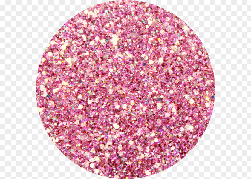 Nail Ads Glitter Pink M PNG