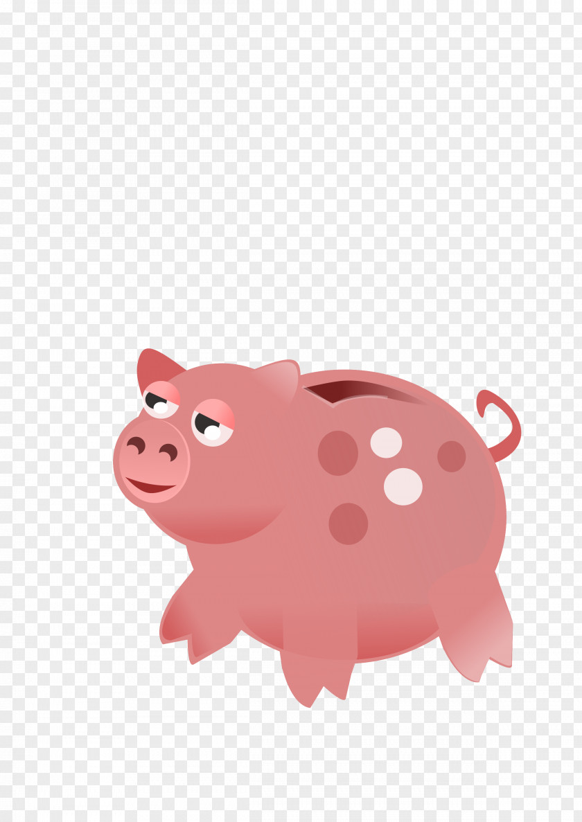 Piglet Piggy Bank Clip Art PNG
